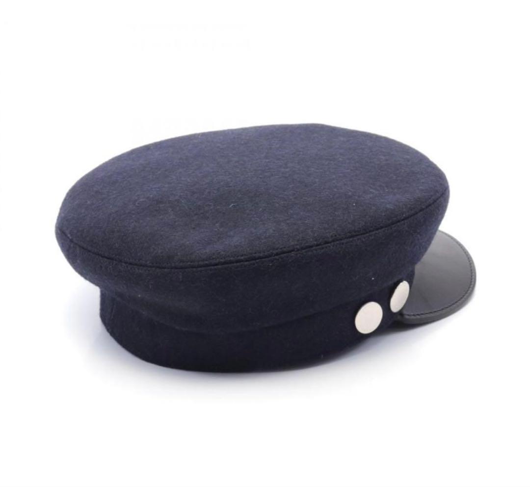 みかんエルメス　キャスケット　ウール