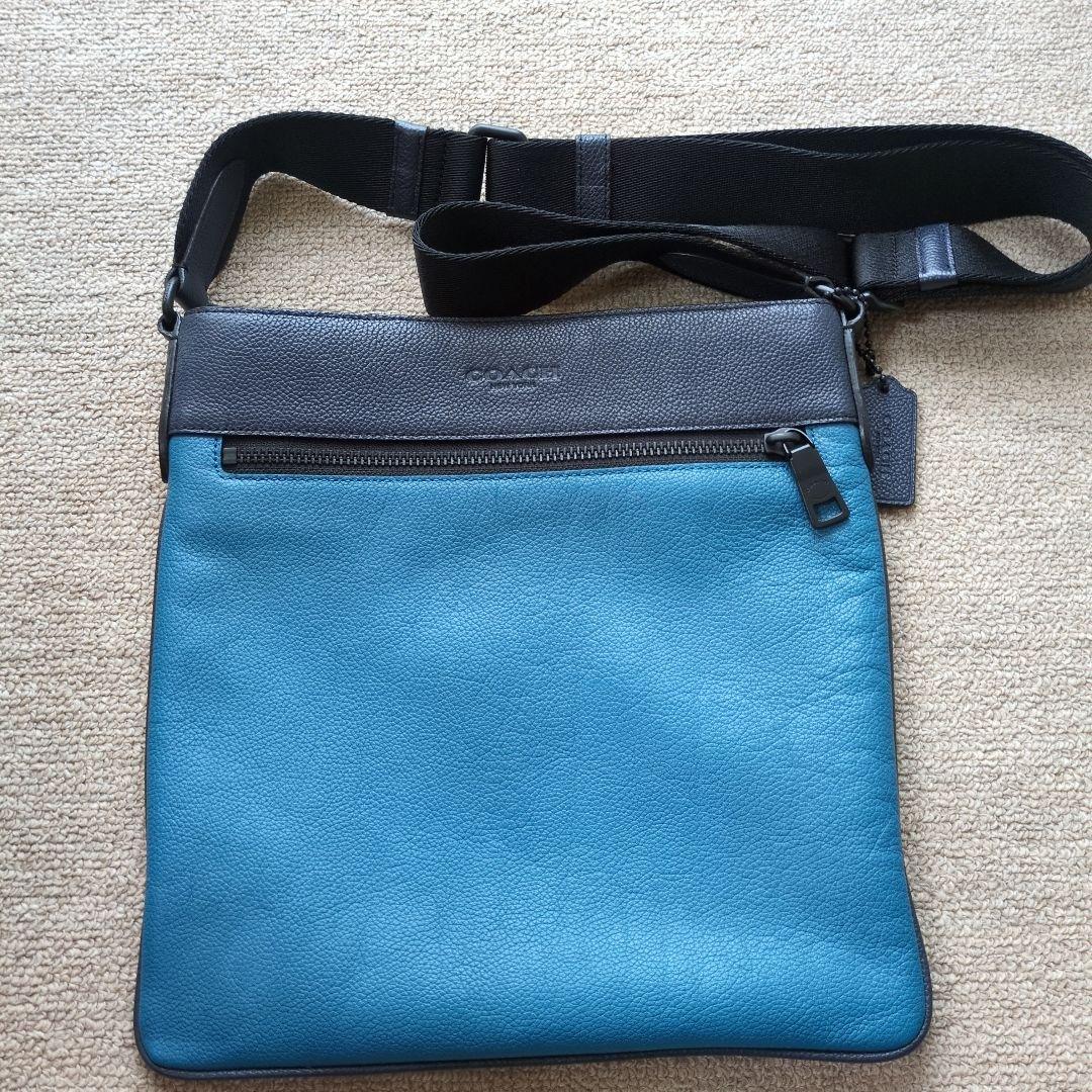 ゆうさん専用COACH メンズレザーショルダーバッグ
