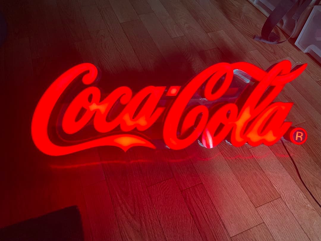 コカ・コーラ　LED ネオンサイネージ【大】