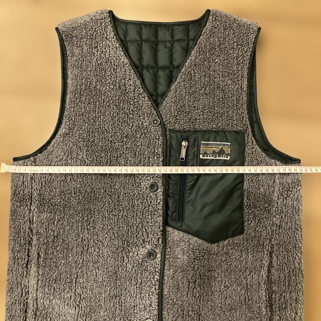 Patagonia フリースベスト グレー　40周年記念 復刻