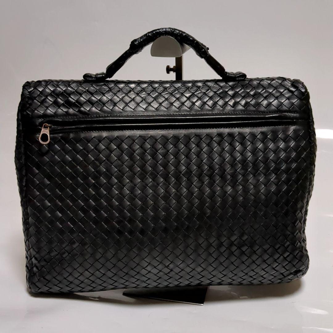 ✨ボッテガヴェネタ✨ビジネスバッグ イントレチャート レザー ブラック
