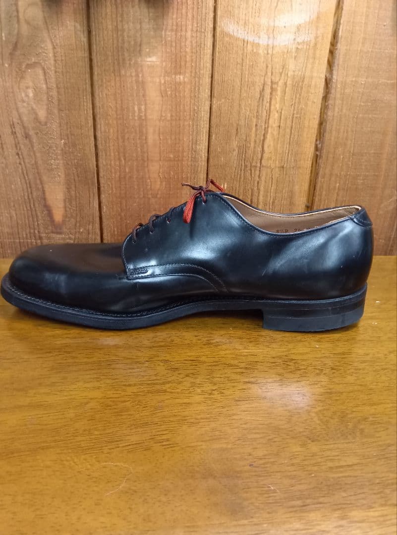 デッド 70s US NAVY USN サービス シューズ ミリタリー 米軍 黒