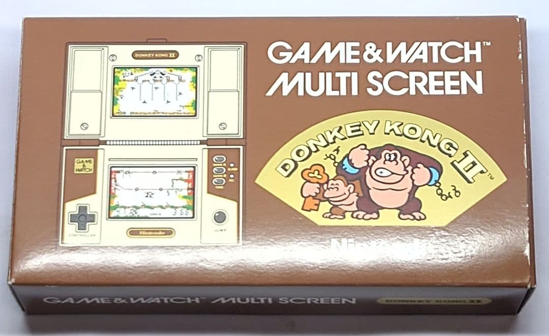 美品 ゲーム&ウォッチ マルチスクリーン Donkey Kong II