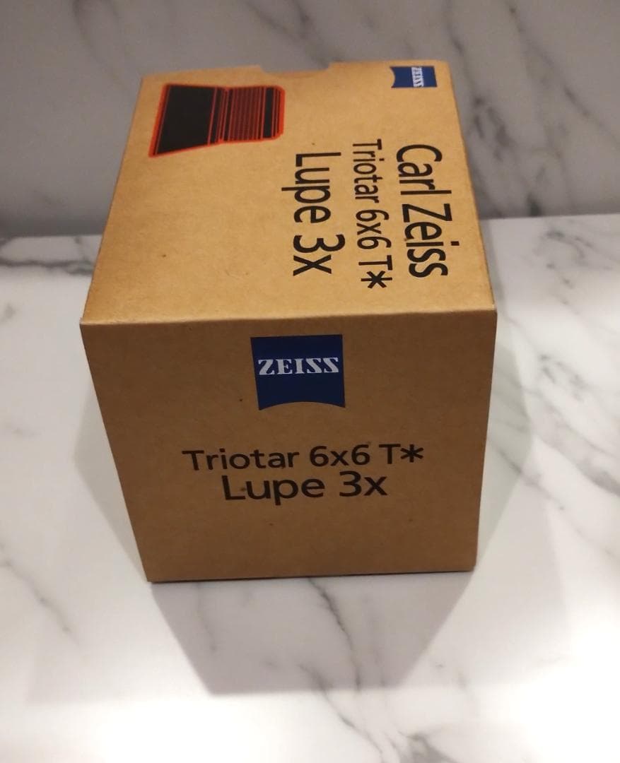 新品未使用 Carl Zeiss Triotar 6x6 T* ルーペ 3x