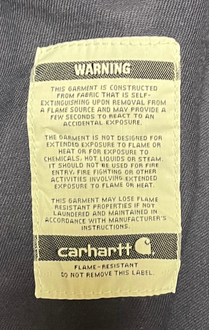 2018年 Carhartt FR オールインワン つなぎ ビッグサイズ