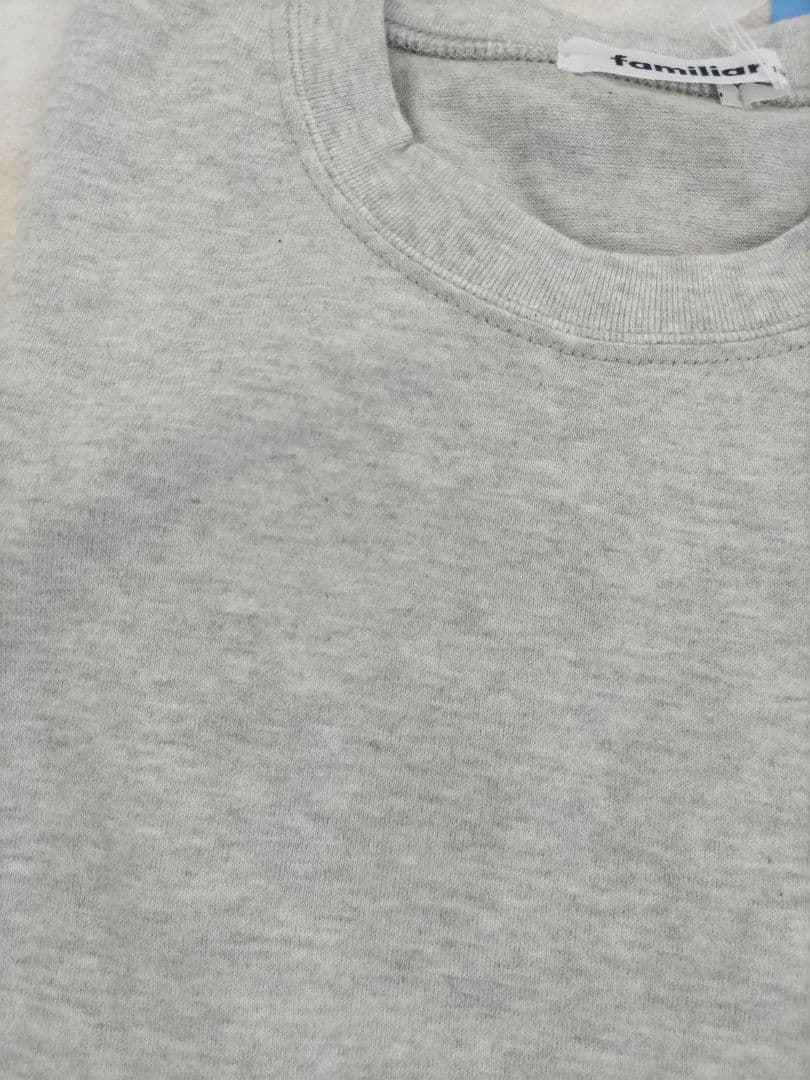 新品　ファミリアチェック　半袖シャツ　130