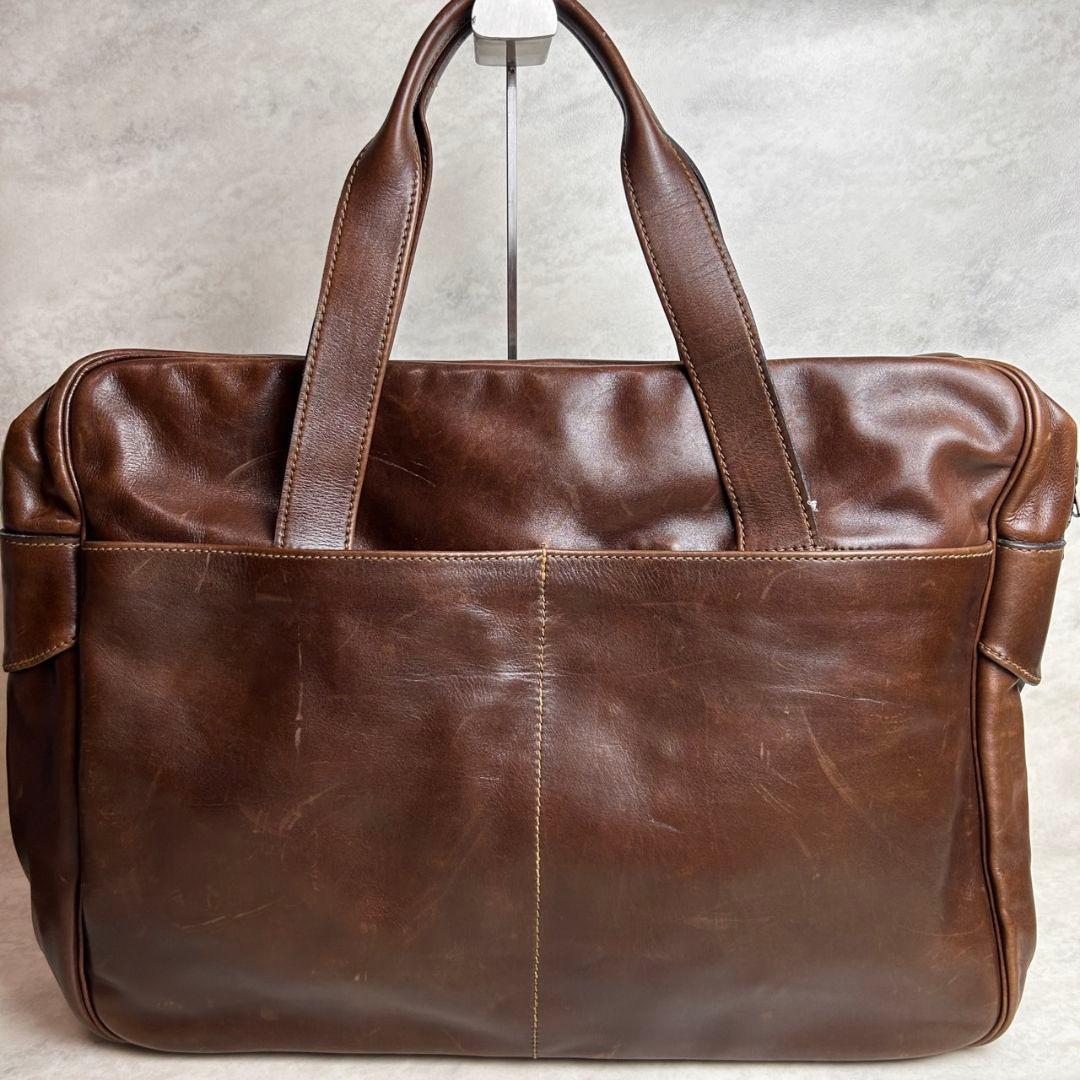 【極希少】70s フランス ヴィンテージ オールレザー ボストンバッグ Y2K