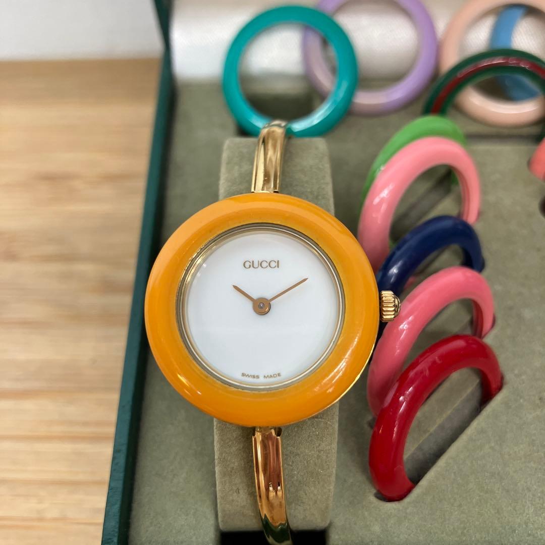 GUCCI チェンジベゼル 11/12.2 チェンジリング多数付き