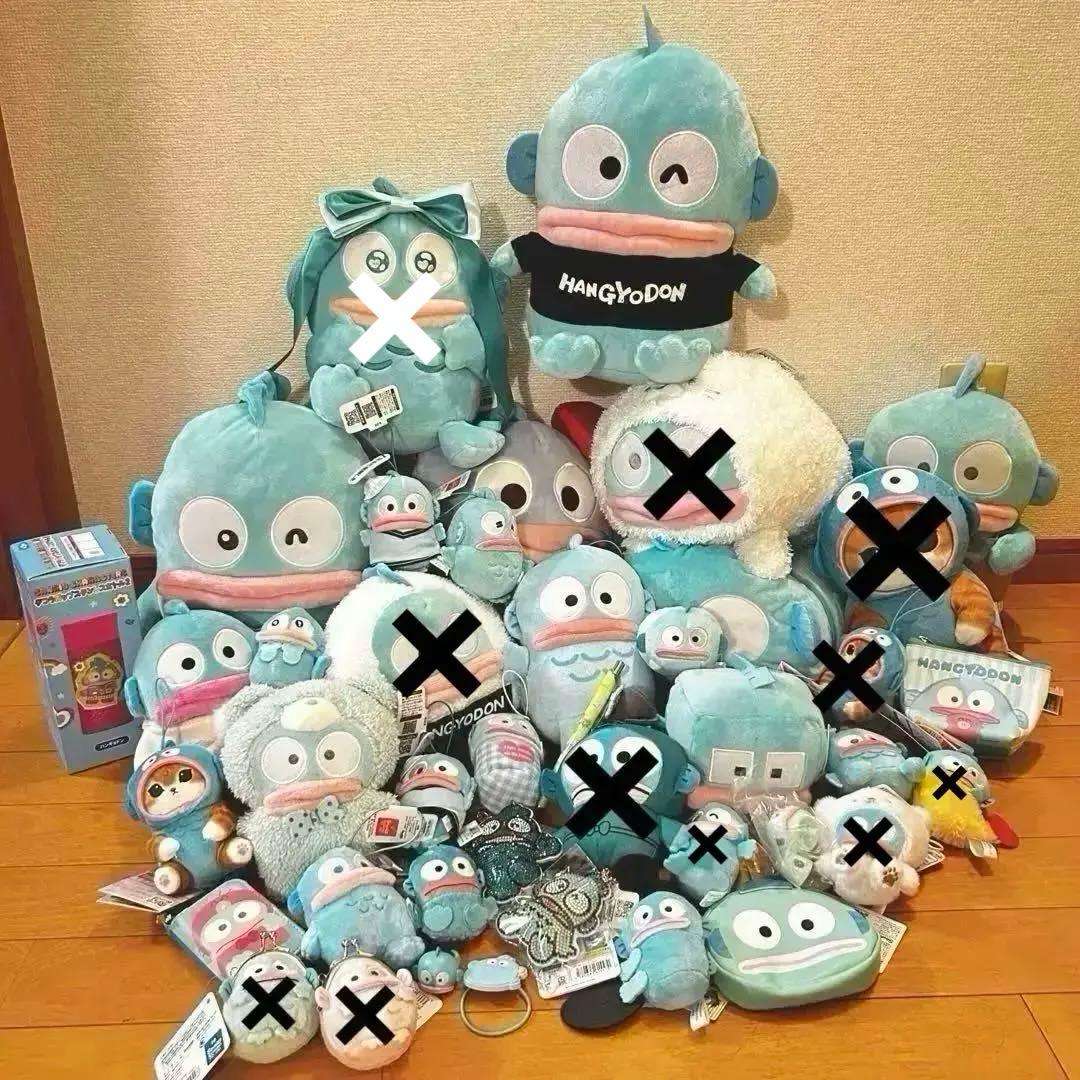 【新品未使用】ハンギョドン　ぬいぐるみ　マスコット　まとめ売り　セット
