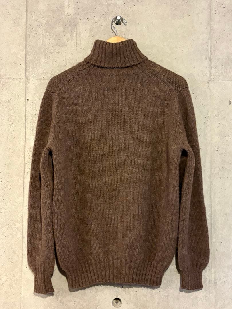トップス DE BONNE FACTURE JERSEY TURTLE NECK KNIT