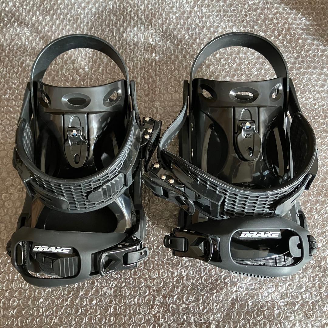DRAKE KING BLACK サイズL スノーボードビンディング