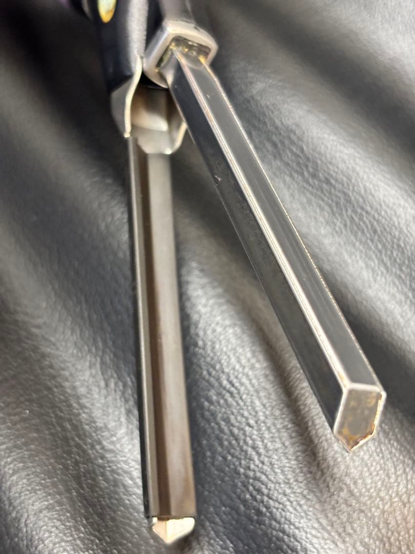 超美品　LENZ F-8Gレンツアイロン 5角8㎜　コード無し　理容アイロン