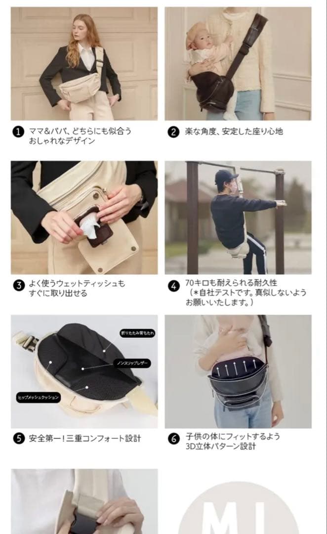 ⭐︎値下げ⭐︎子育てスリングバッグ スリングバッグ　ベビー　赤ちゃん 抱っこバッグ