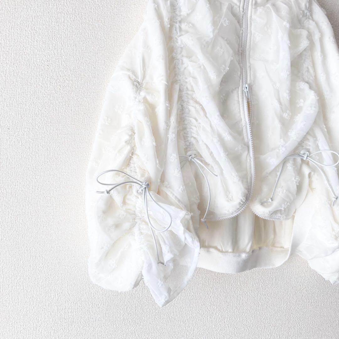 【美品】merry jenny トラックジャケット ホワイト