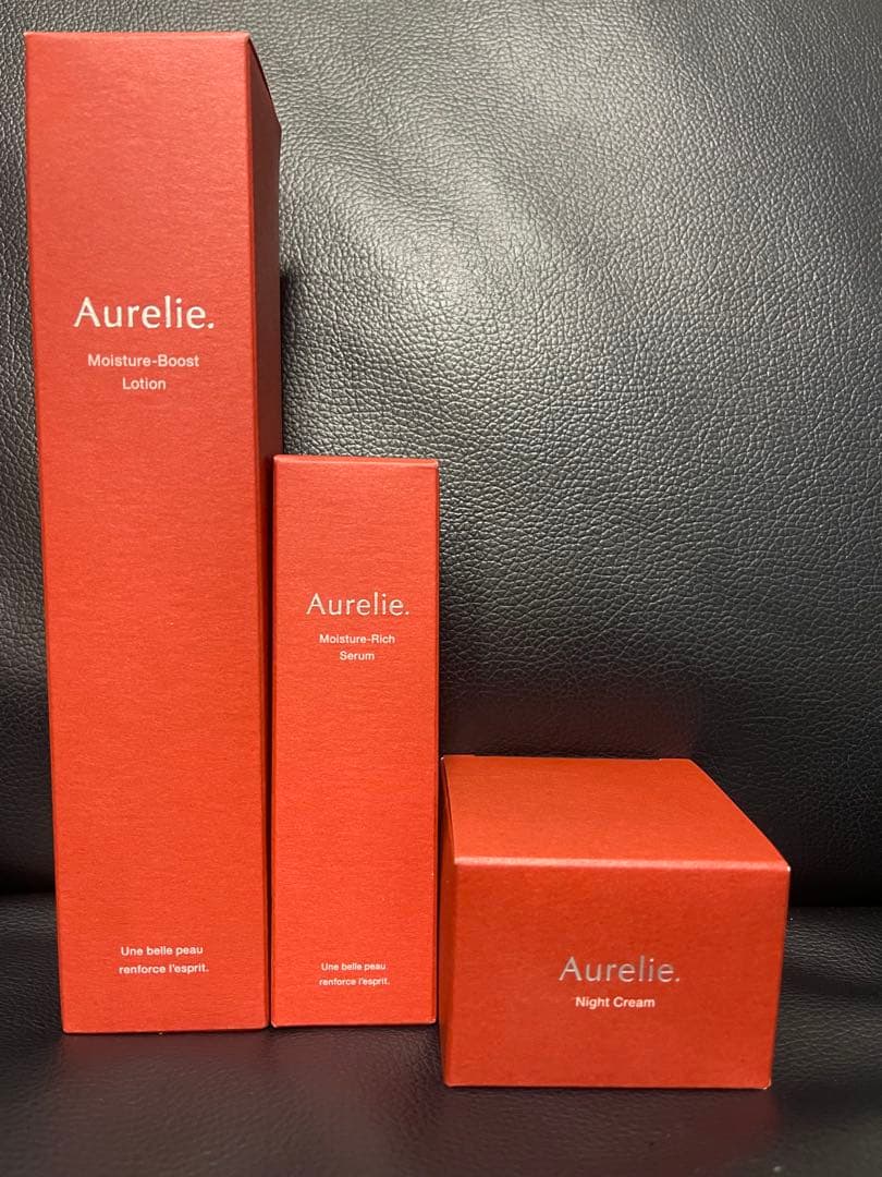 オレリーモイスチャーブーストローション　モイスチャーリッチセラム　クリーム