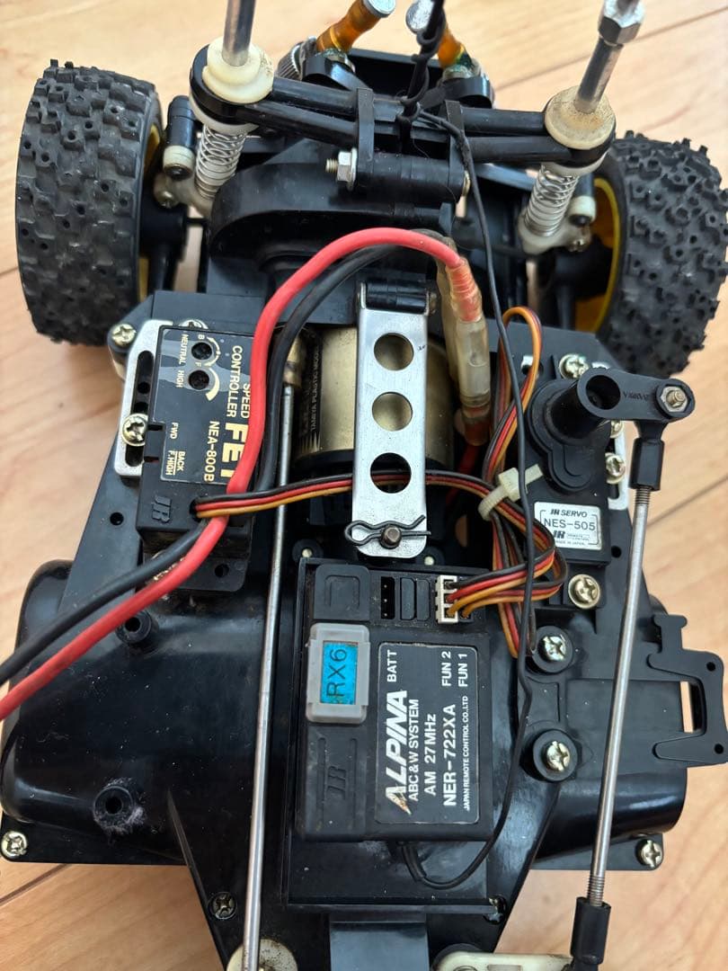 【当時物！テクニゴールドモーター付き！】タミヤ 1/12RC ポルシェ959！