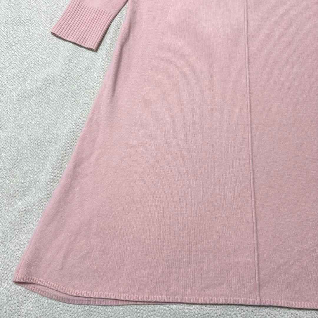 SEVEN TEN by MIHO KAWAHITO ニットワンピース ピンク