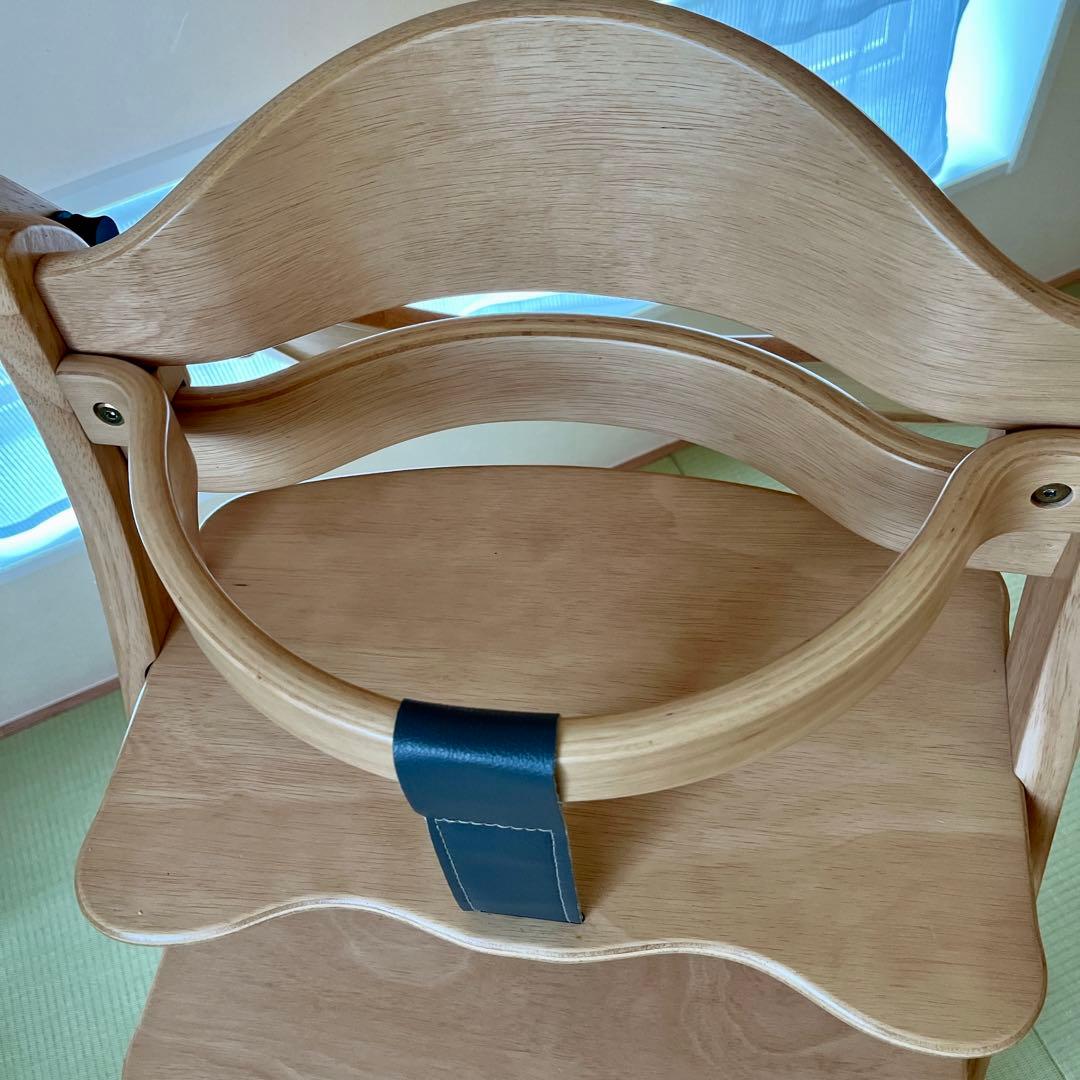 大和屋sukusuku 木製ハイチェア すくすくチェアGLテーブル&ガード付き