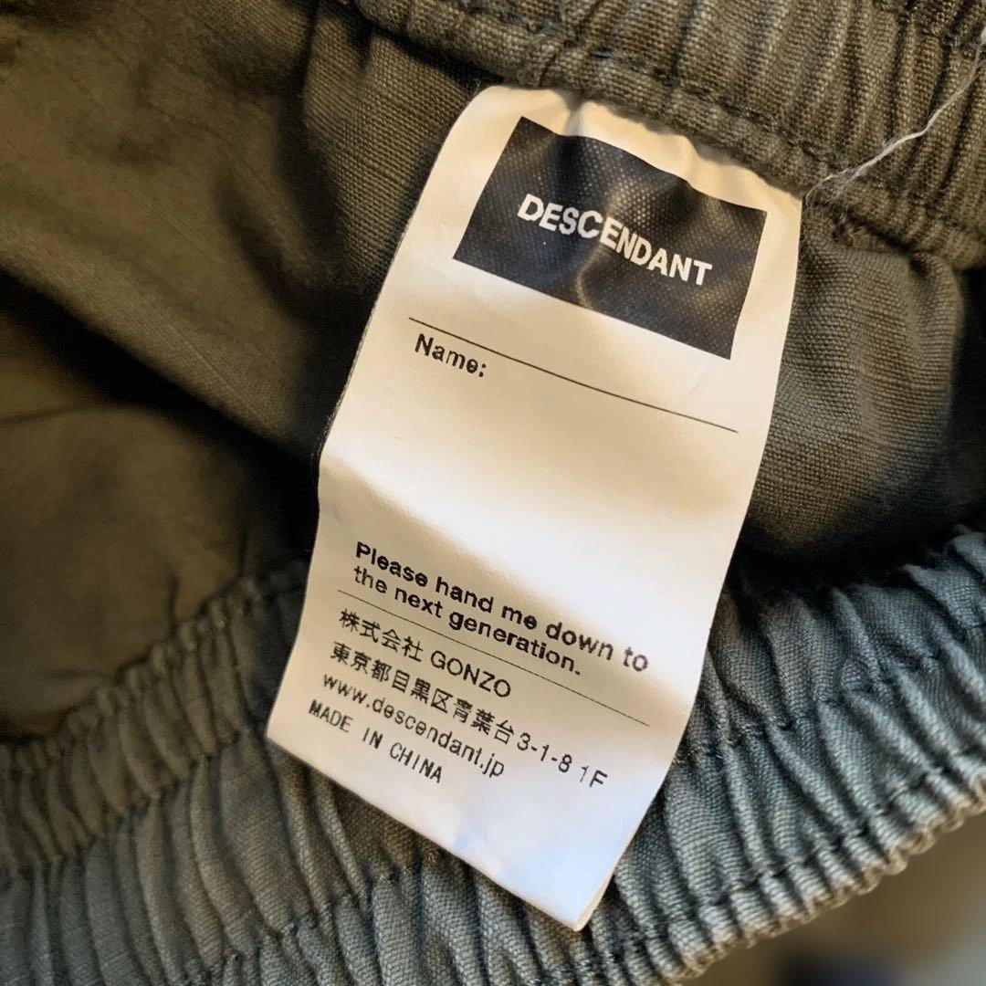 パンツ DESCENDANT BUSH RIPSTOP TROUSERS