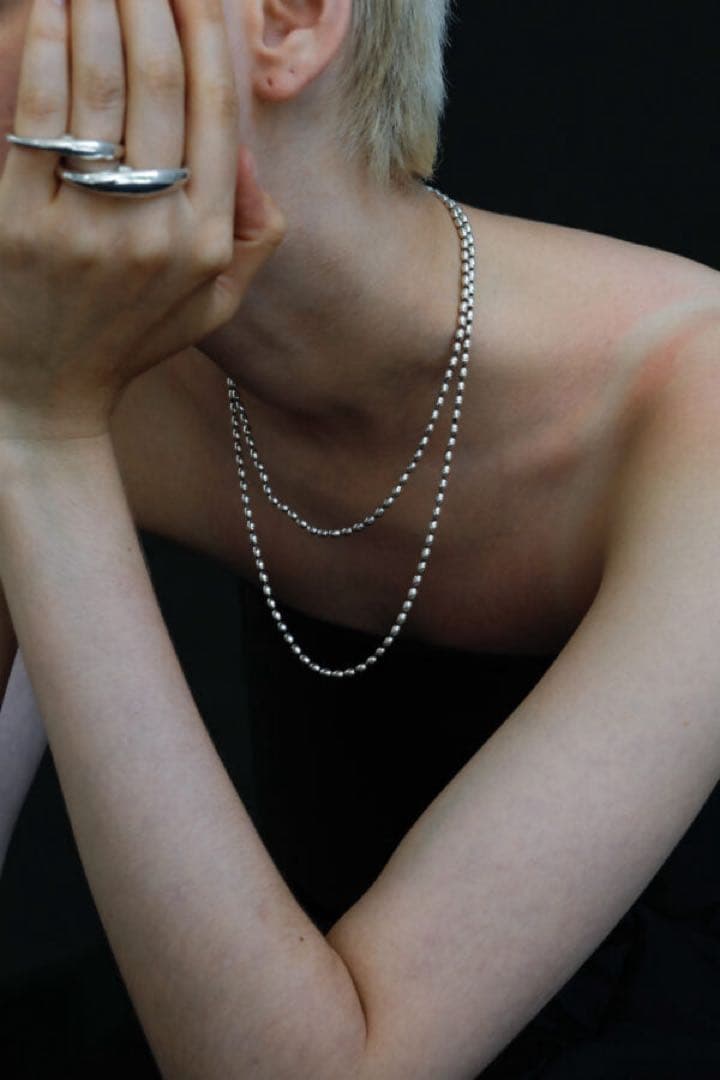 LORO★P necklace 01 50㎝　シルバー