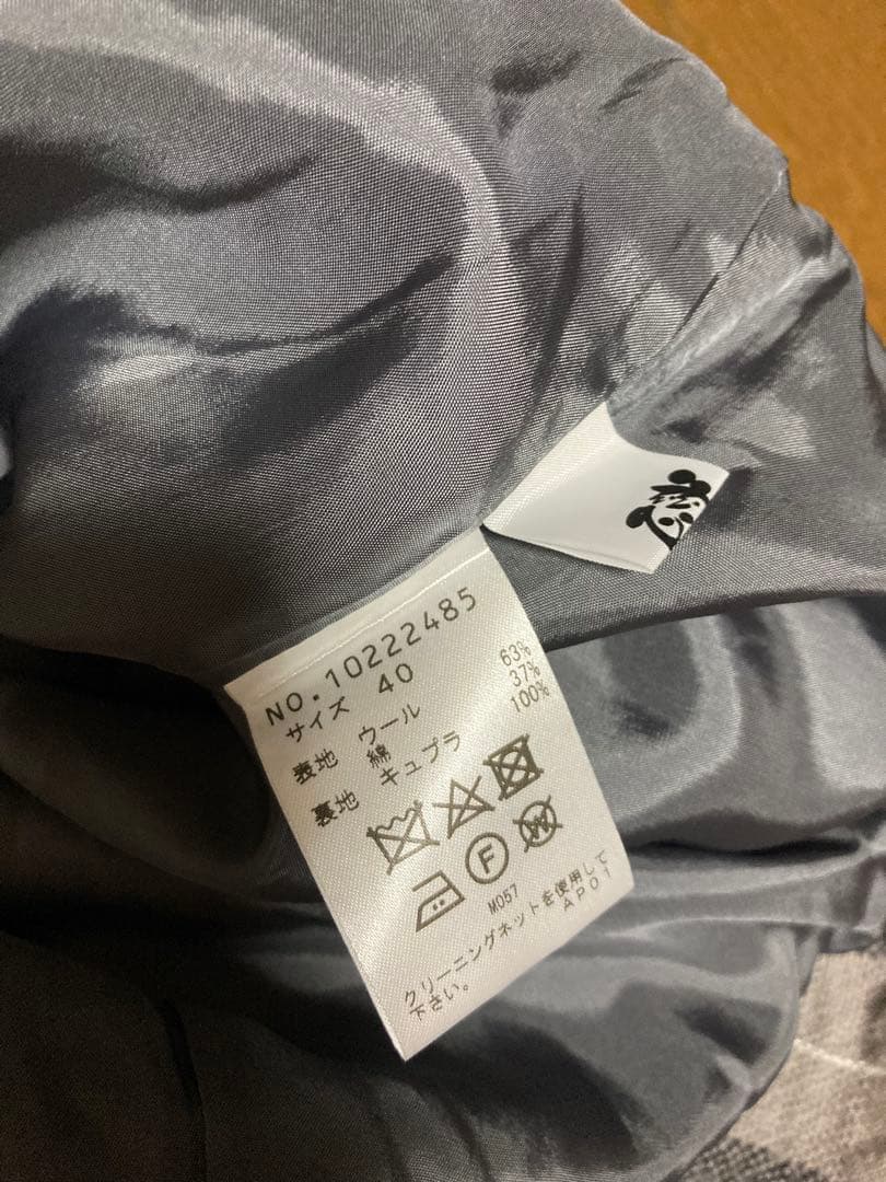 専用センソユニコ慈雨パンツ　ウール　ストライプ　サイズ 40