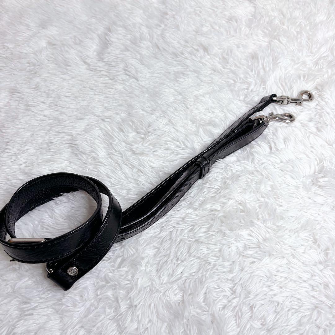 DIESEL ディーゼル レザー 2WAY ハンドバッグ ショルダー 黒