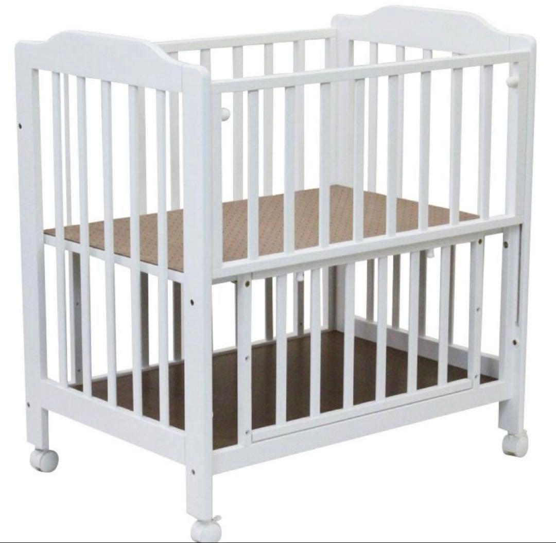 KATOJI ミニベット　折りたたみ　プチバニラ ベビーベッド