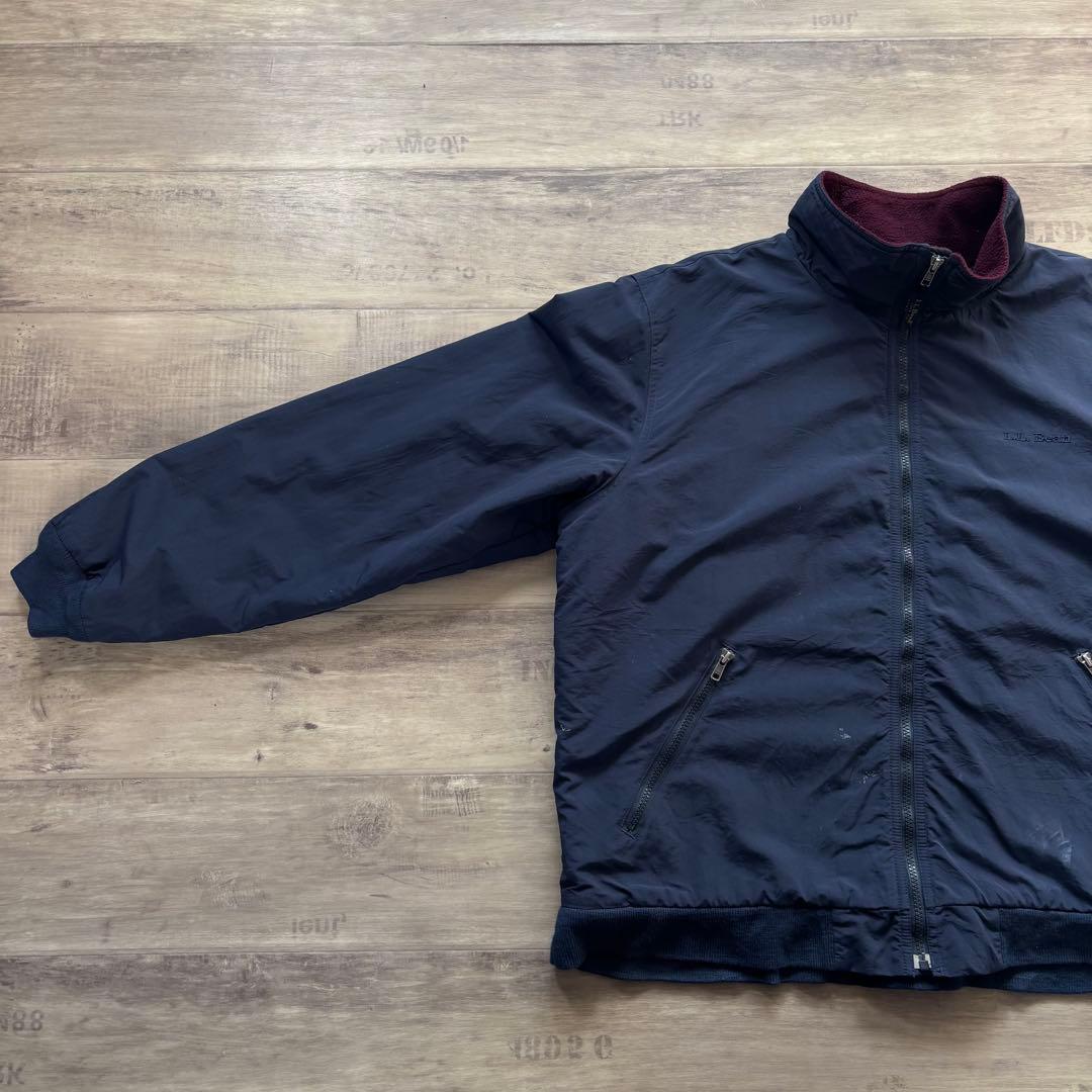 たけおL.L.Bean エルエルビーンウォームアップジャケットネイビーフリ