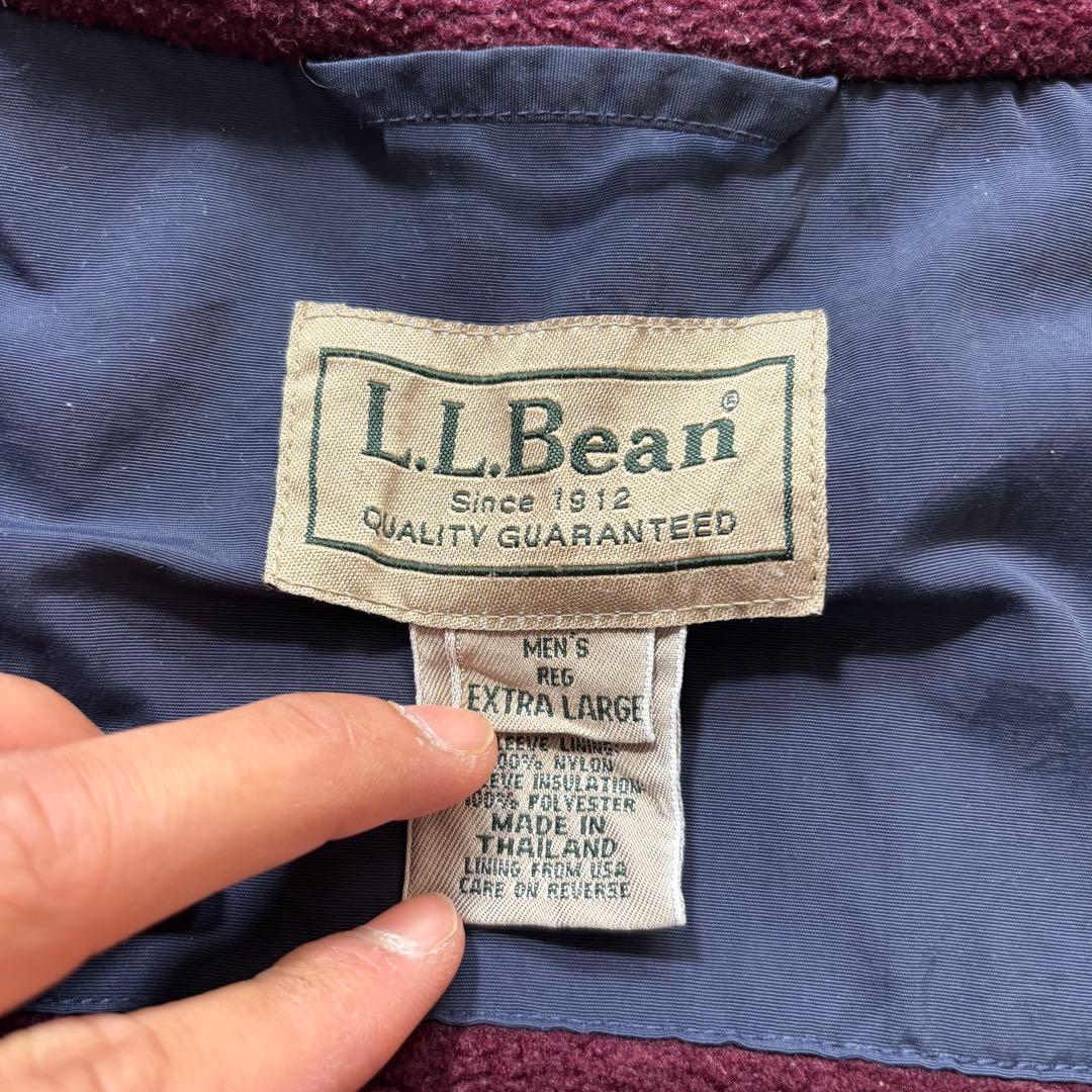 たけおL.L.Bean エルエルビーンウォームアップジャケットネイビーフリ