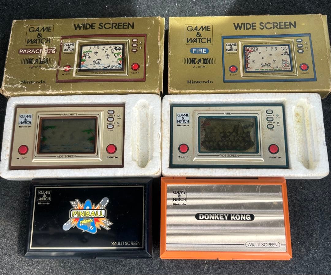 レトロゲームウォッチ4種！