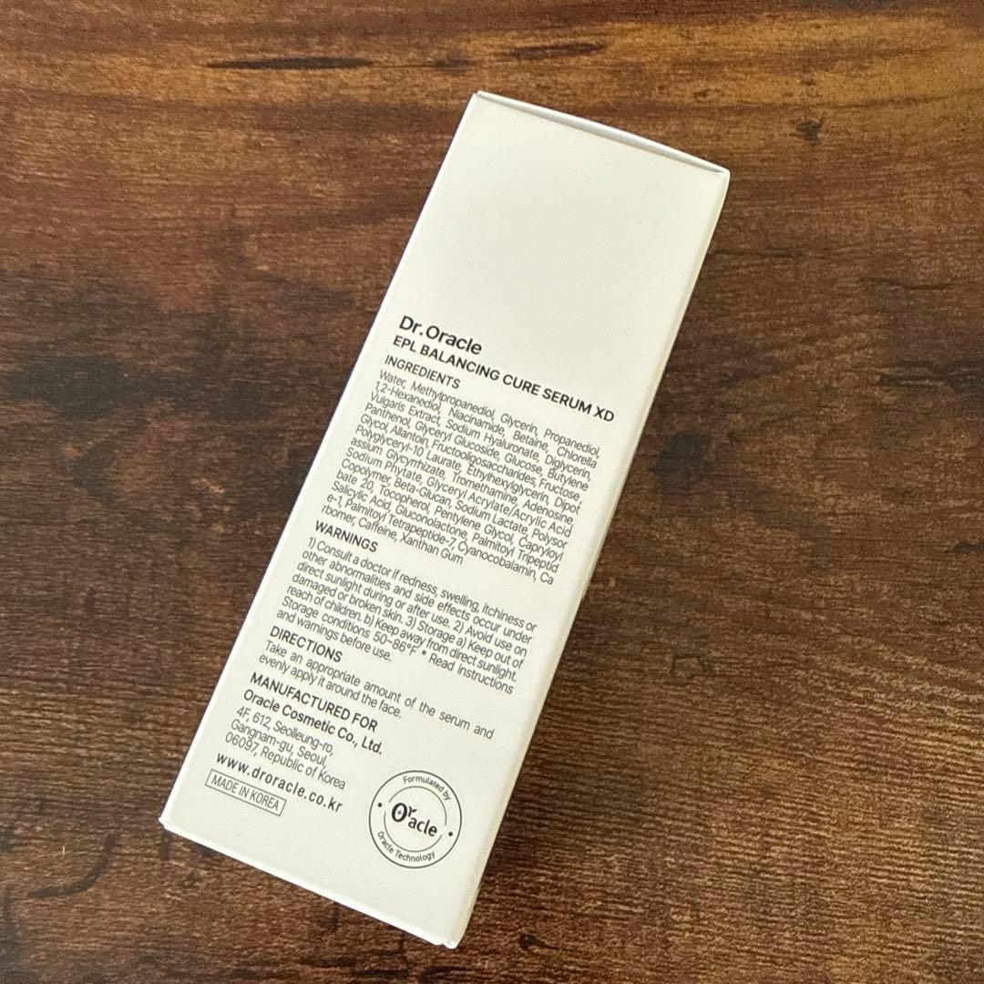 新品 ドクターオラクル　EPLバランシングキュアセラムXD 30ml ×3本