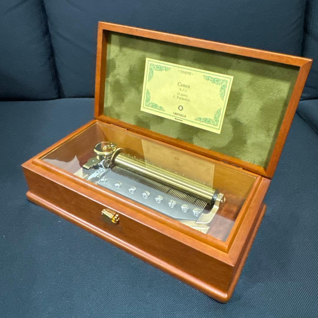 ORPHEUS サンキョー オルゴール カノン 72弁