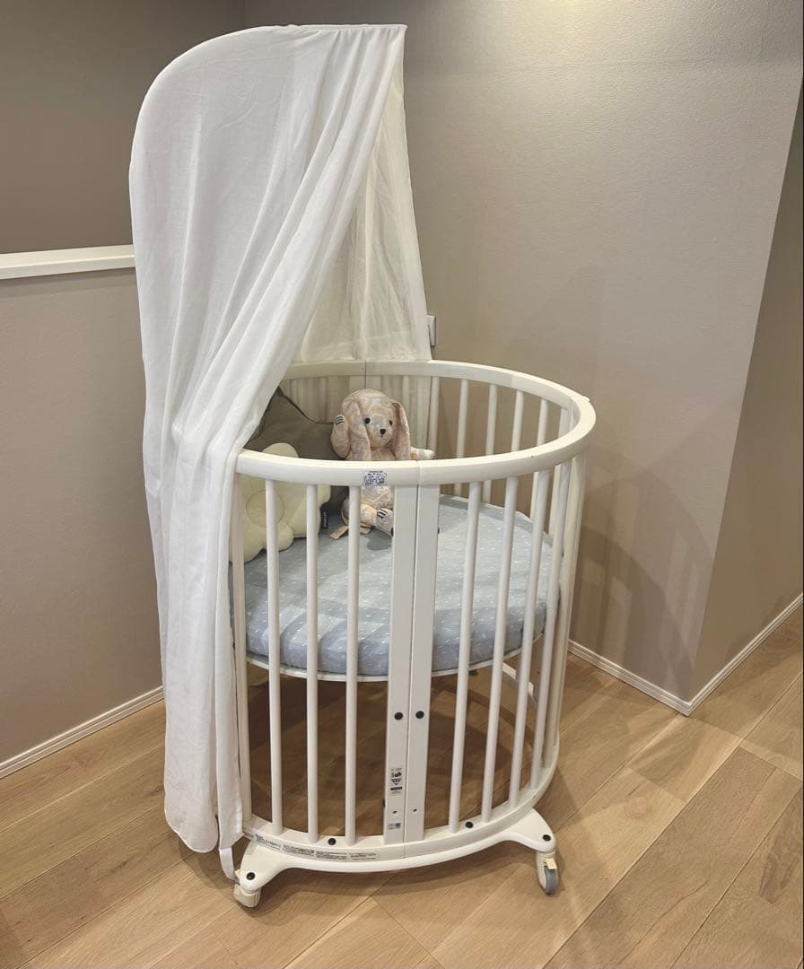 ストッケSTOKKE スリーピー　ベビーベット　ミニベットセット　ホワイト