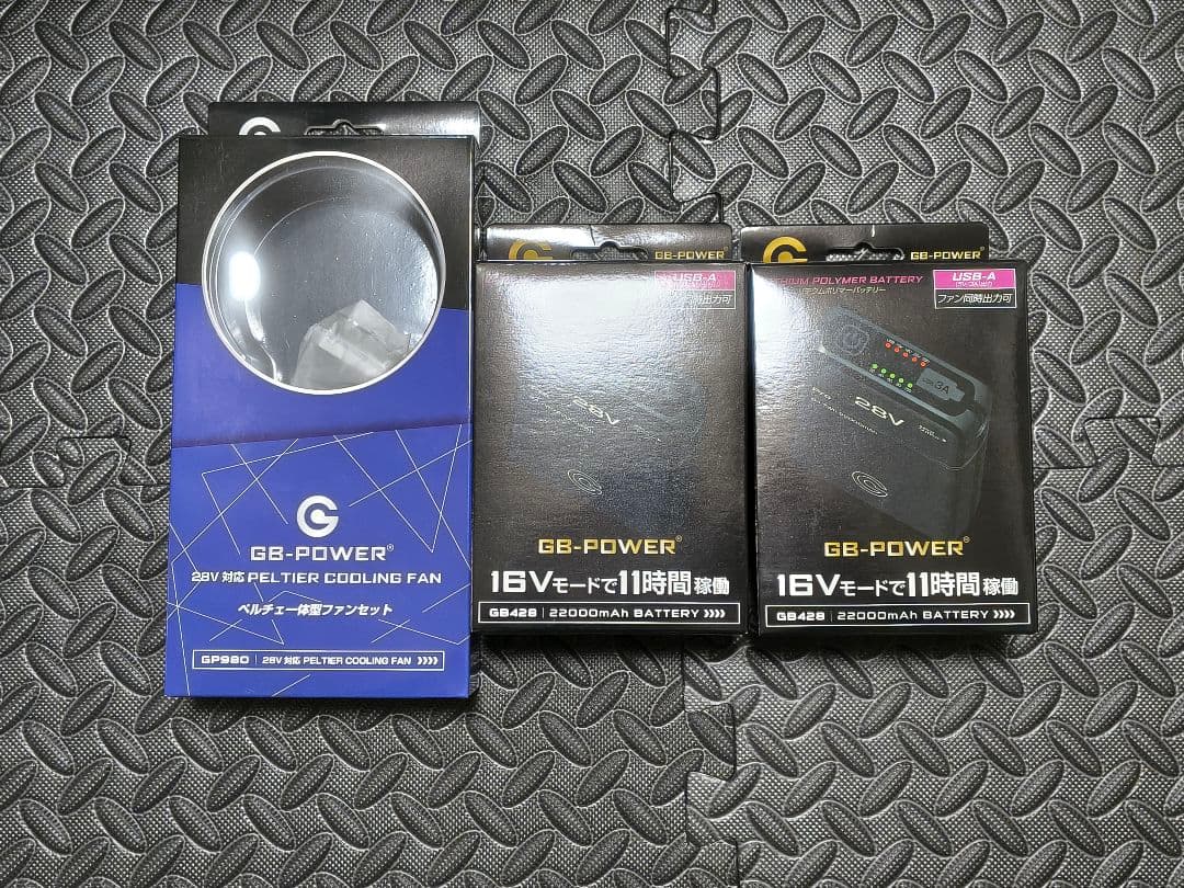 GB-POWER ペルチェ冷却ファンセット