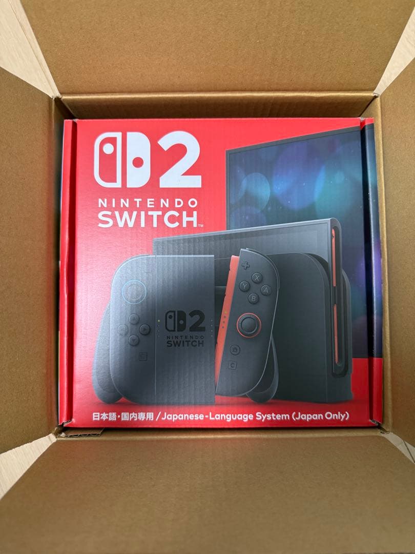 Nintendo Switch 2 日本語専用 本体 新品　本日発送
