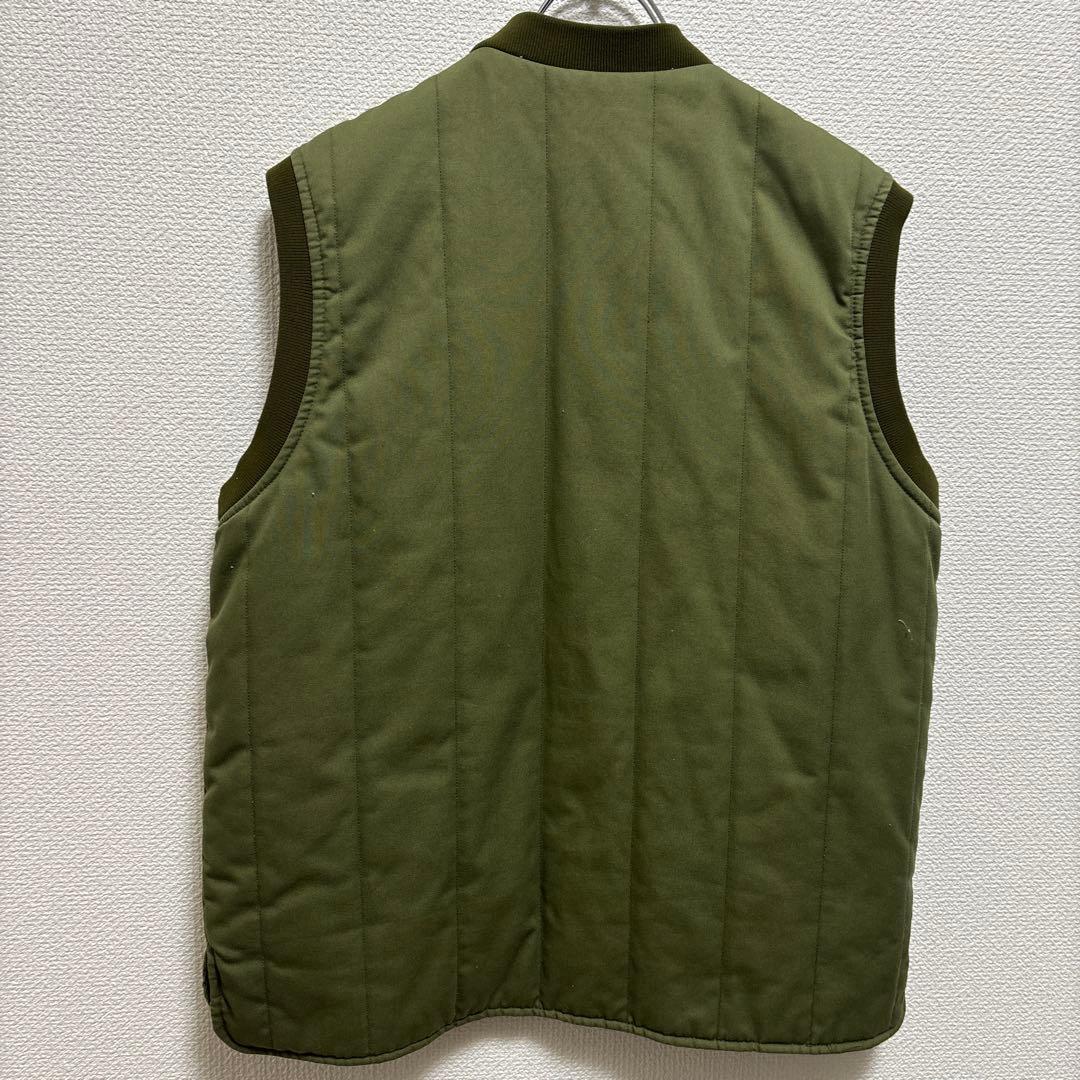 Barbour キルティングベスト　オリーブグリーン