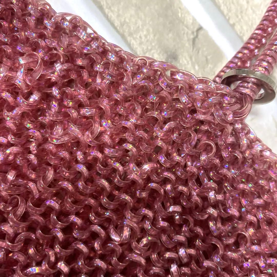 ANTEPRIMA アンテプリマ　ワイヤーバッグ ピンク　美品