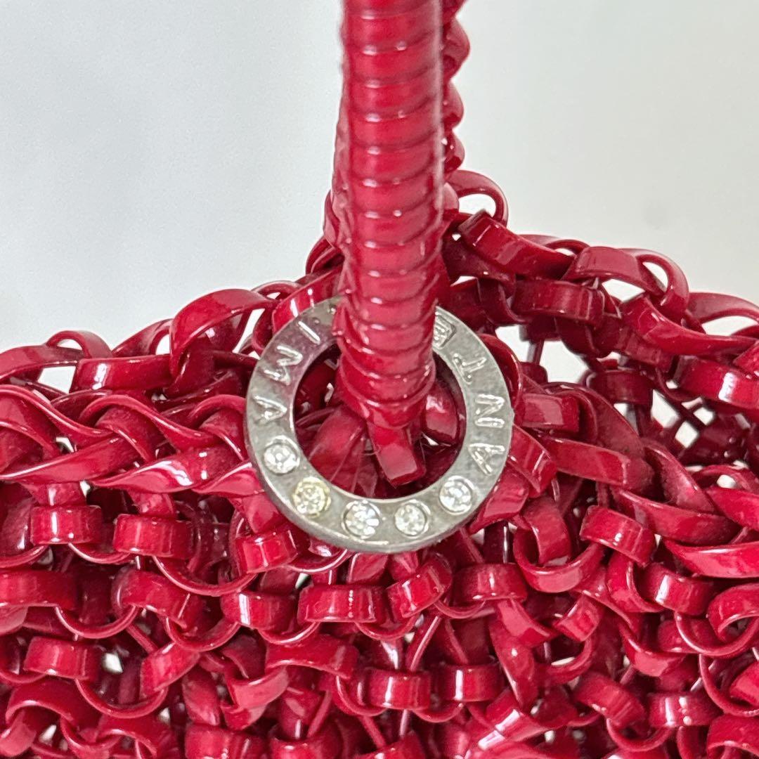 希少✨アンテプリマ　スタンダード スクエア ミディアム　レッド