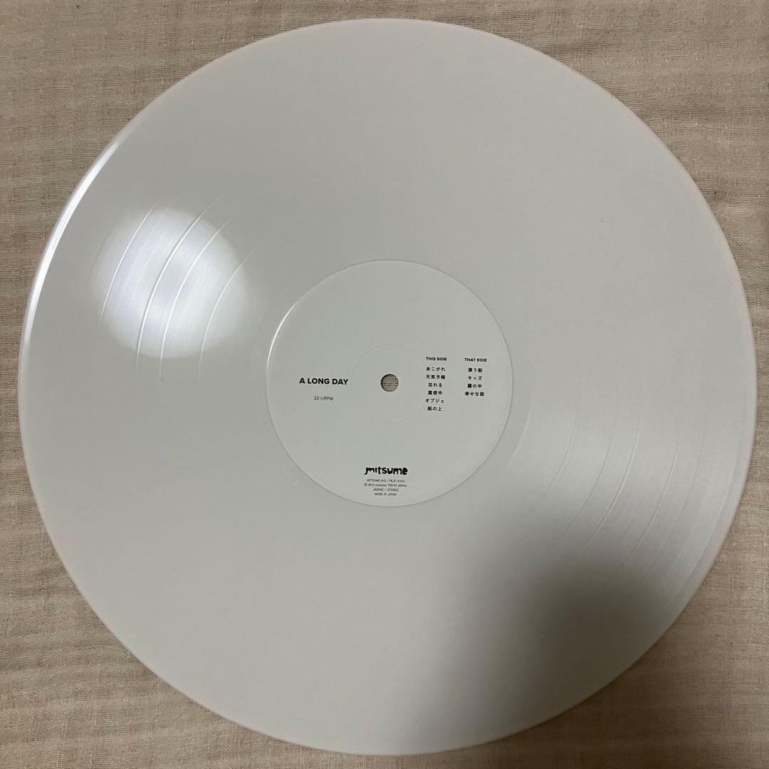 レア盤 レコード 白盤 ミツメ Mitsume A Long Day LP
