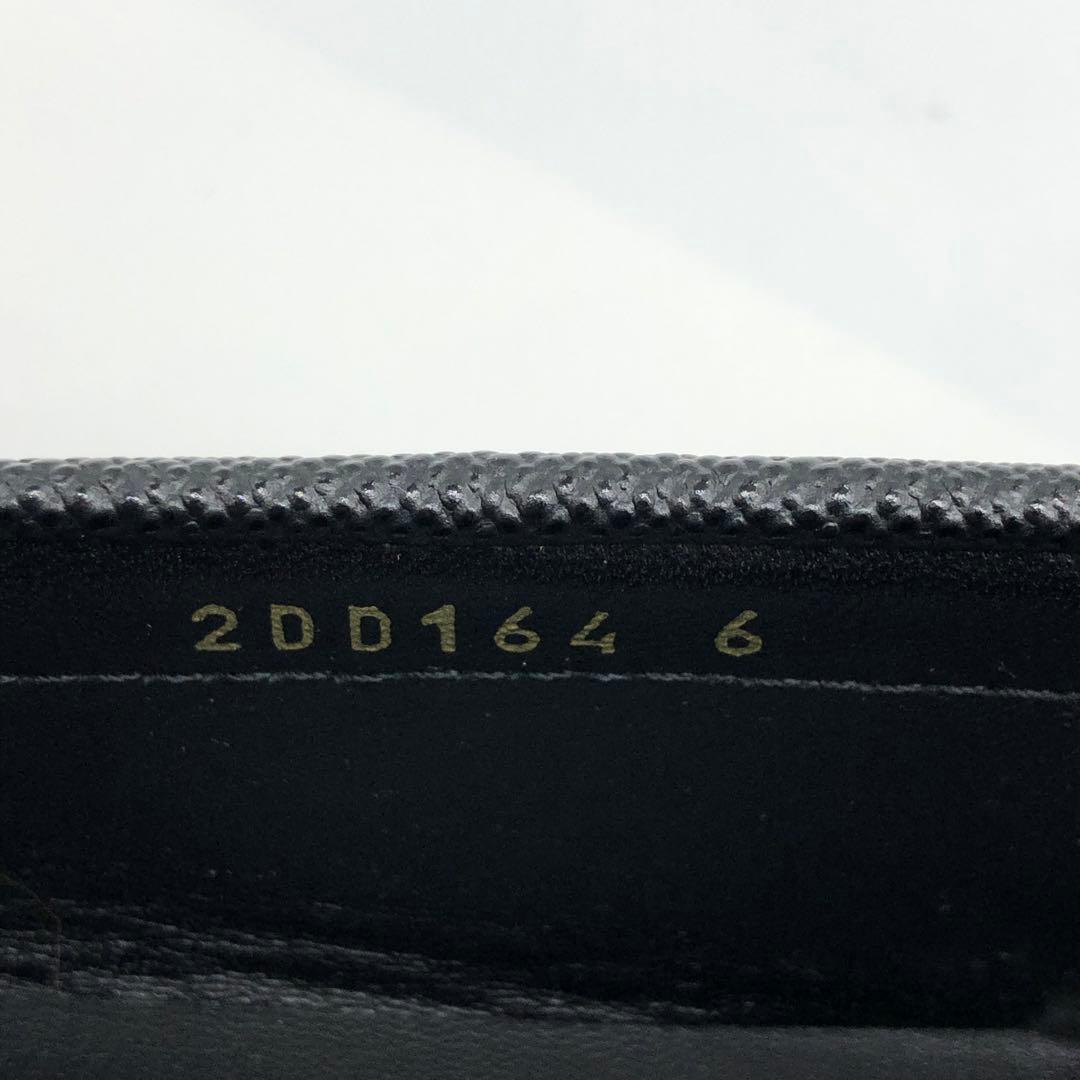 美品✨PRADA プラダ ドライビングシューズ 三角ロゴ サフィアーノレザー　6