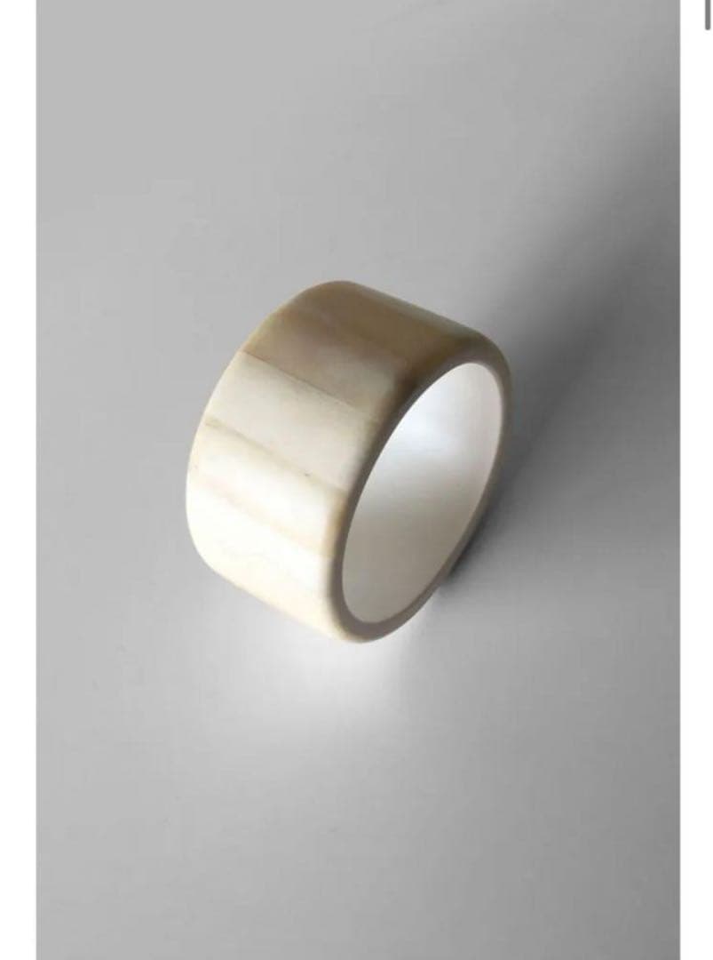 最終値下　8UEDE PATCH BONE CUFF / FLAT SHAPE