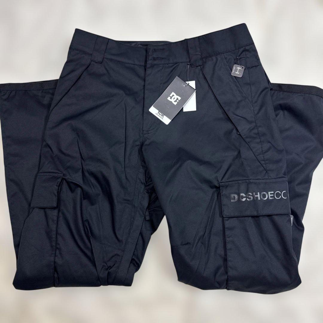 【新品未使用】DCスノーボードウェアパンツ10K防水ブラック Sサイズ タグ付き