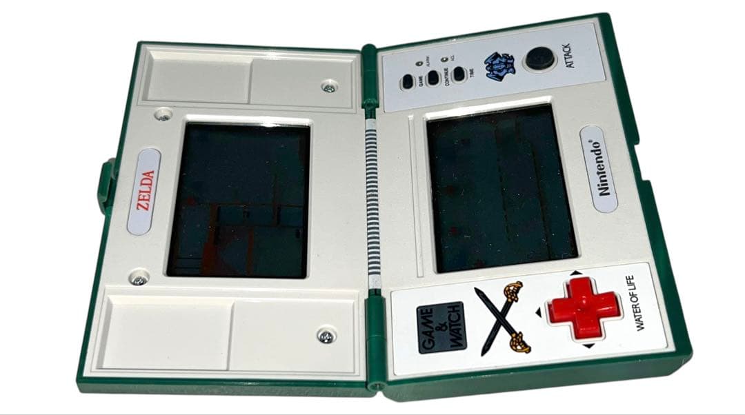 稀少品　ゲームウォッチ 北米版 ゼルダ マルチスクリーン