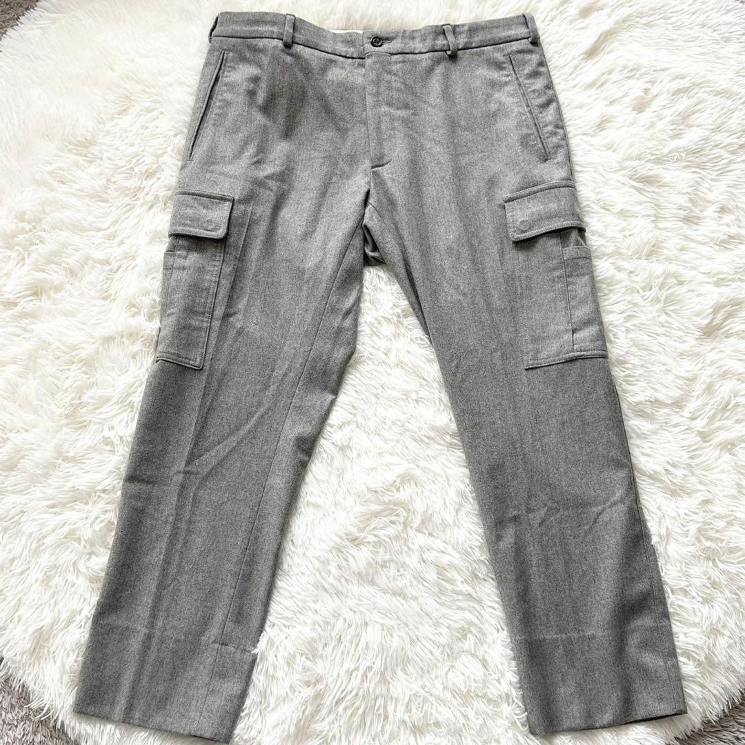 【美品】RALPH LAUREN PURPLE LABEL ウールカーゴパンツ