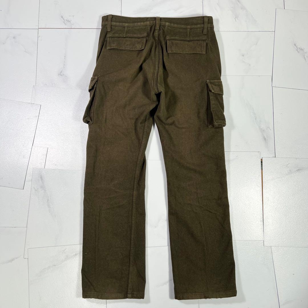 コムデギャルソンオム ウール カーゴパンツ カーキメンズ M
