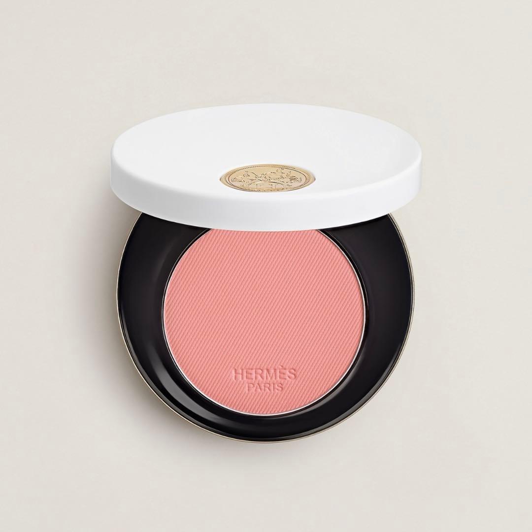 【エルメス】ローズ エルメス ファー ア ジュ プードル ソワイユーズ