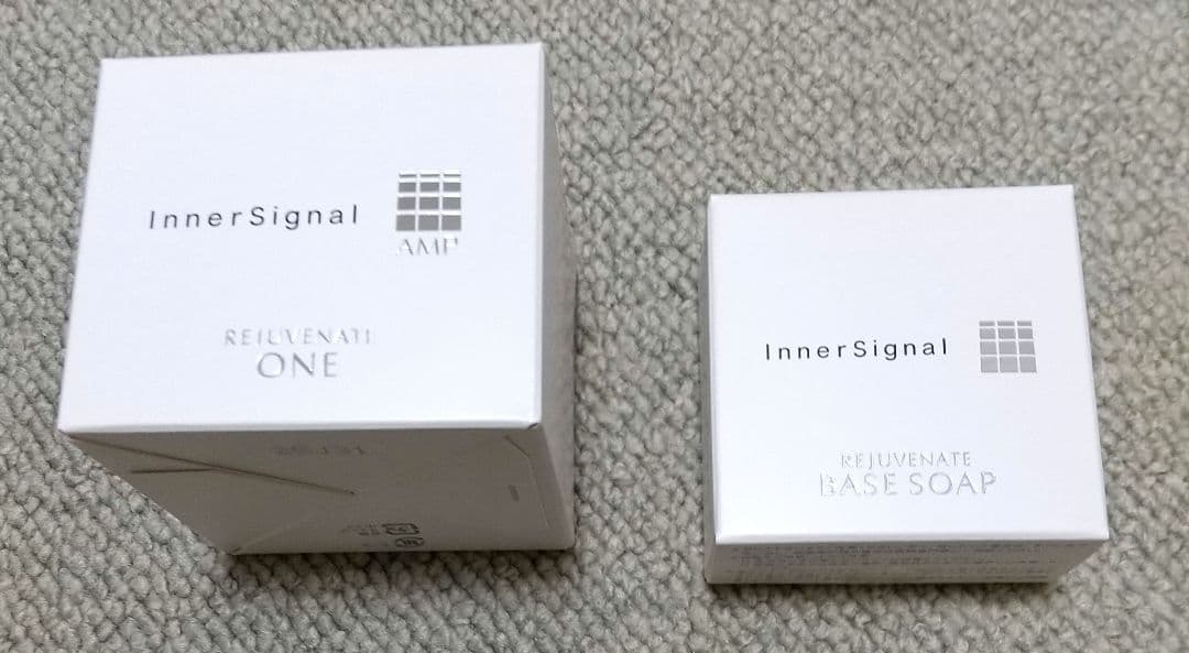 インナーシグナル リジュブネイトワン〈薬用オールインワン〉ゲル状クリーム&ソープ