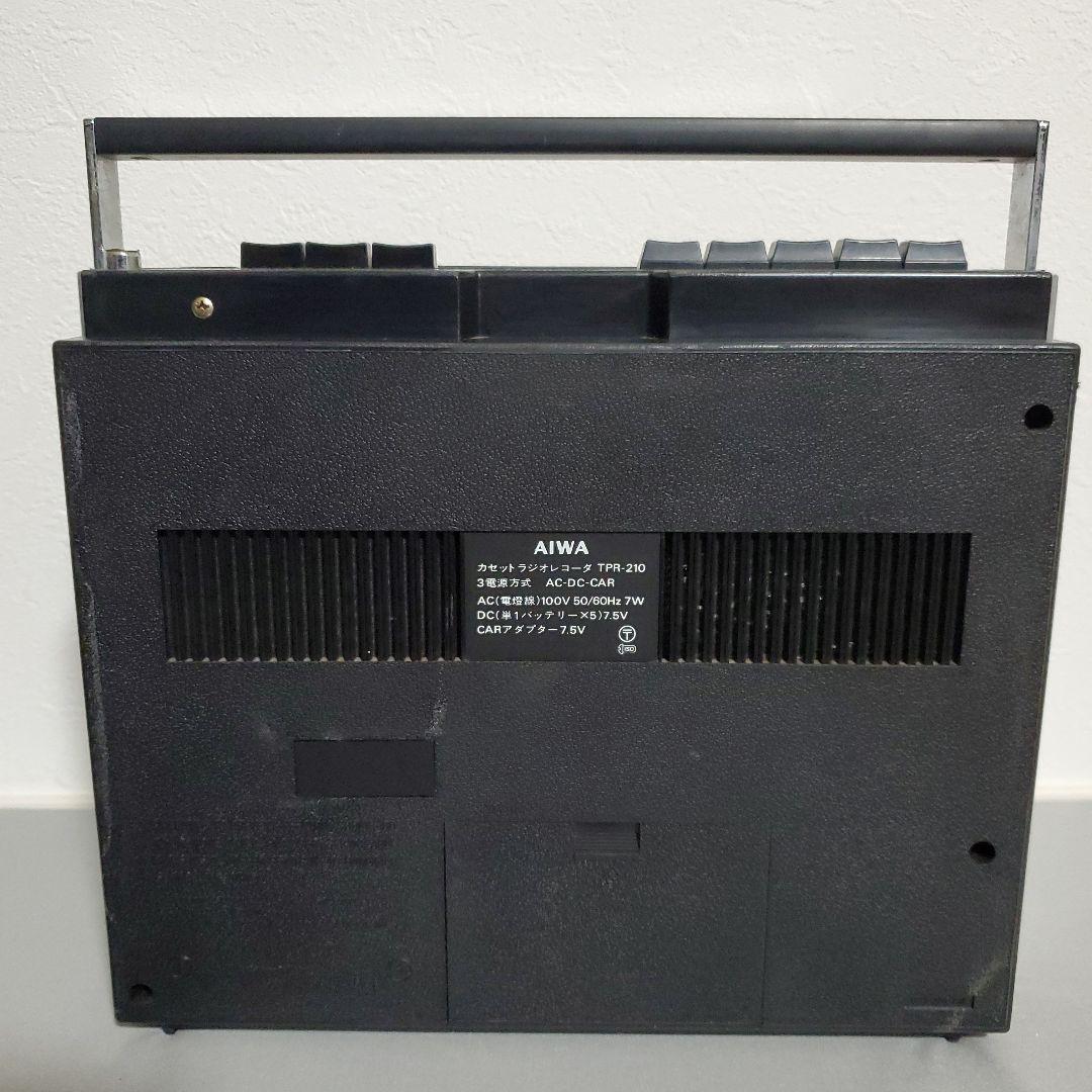 AIWA カセットラジオレコーダー TPR-210