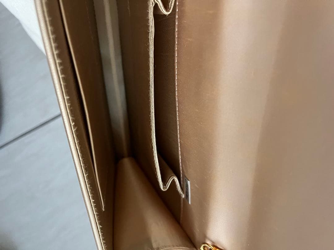 金色 刺繍入り 和装　パーティーバッグ