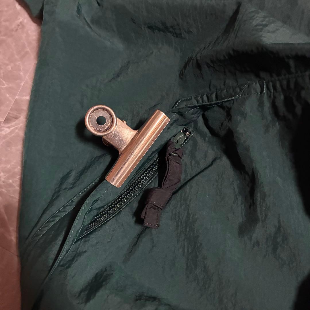 90s NIKE ナイロンプルオーバー スウォッシュ刺繍ロゴ XXL